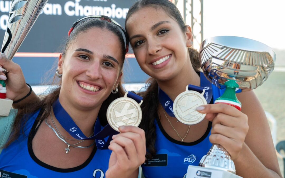 European U18 Beach Volleyball Champions!